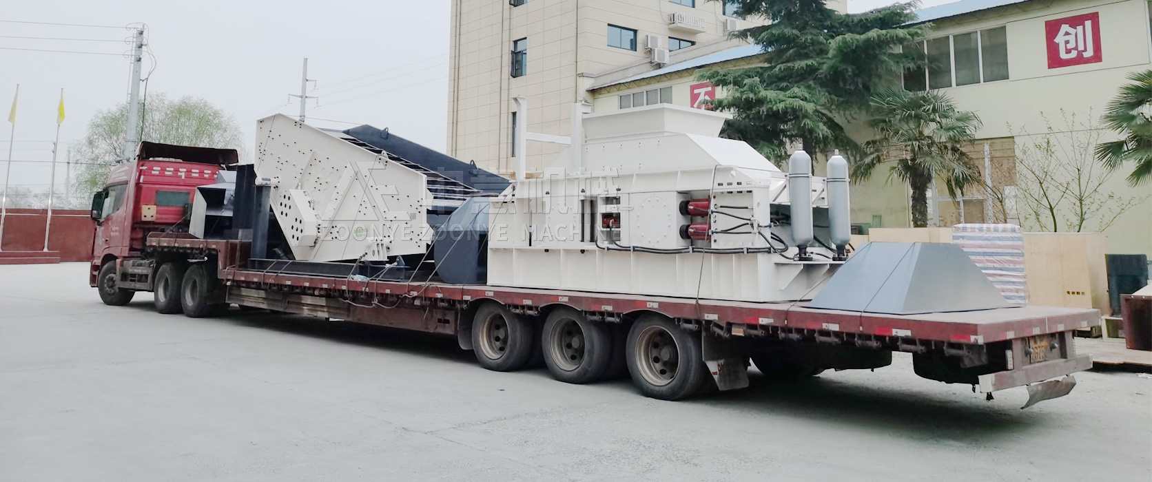 浙江温州日处理3000吨建筑装修垃圾分拣生产线发货